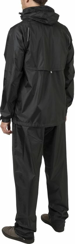 AGU Passat Regenpak Essential - Zwart - L - Dames & Heren - Waterdicht 3 AGU Passat Regenpak Essential - Zwart - L - Dames & Heren - Waterdicht - Afbeelding 3