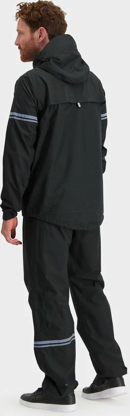 AGU Original Regenpak Essential - Zwart - M - Dames & Heren - Waterdicht & Ademend 22 AGU Original Regenpak Essential - Zwart - M - Dames & Heren - Waterdicht & Ademend - Afbeelding 22