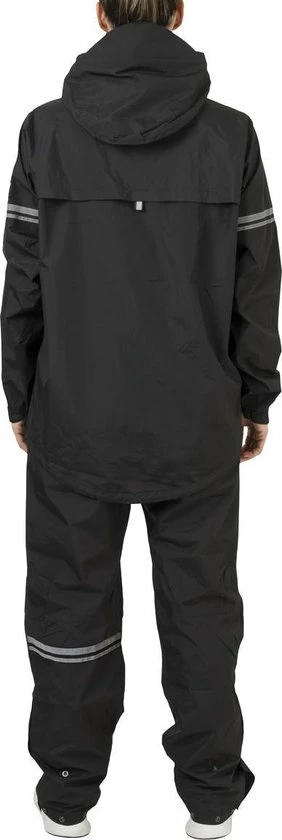 AGU Original Regenpak Essential - Zwart - M - Dames & Heren - Waterdicht & Ademend 6 AGU Original Regenpak Essential - Zwart - M - Dames & Heren - Waterdicht & Ademend - Afbeelding 6