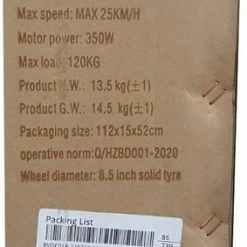 Stay-on Aovo M365 Pro | Elektrische Step | 350w |10.5ah! |31km/h! | Bereik 30/35km | Met APP | -Windgoo Shop 283x840