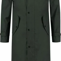 MGO Leisure Wear MGO Storm Extra Lange Regenjas - Dames Jack - Groen - Maat M