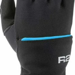 Luxe Winter Handschoenen - Handschoenen EN Wanten In 1 - Waterdicht Door Techshell - Nylon - Fiets, Wandel Handschoenen/wanten Combinatie - Dames En Heren - Zwart/Blauw - Maat M / 7 - R2 Cover