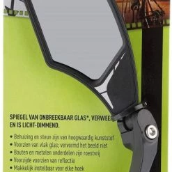 Fietsspiegel - Spiegel Mirage Links - Dimmend Glas - Multi-verstelbaar - Voor Speed-pedelec -Windgoo Shop 368x840