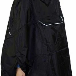 BJ?RNSON BJ RNSON Haps Regenponcho Fiets Dames & Heren - Fietsponcho - Zwart -Windgoo Shop 372x840
