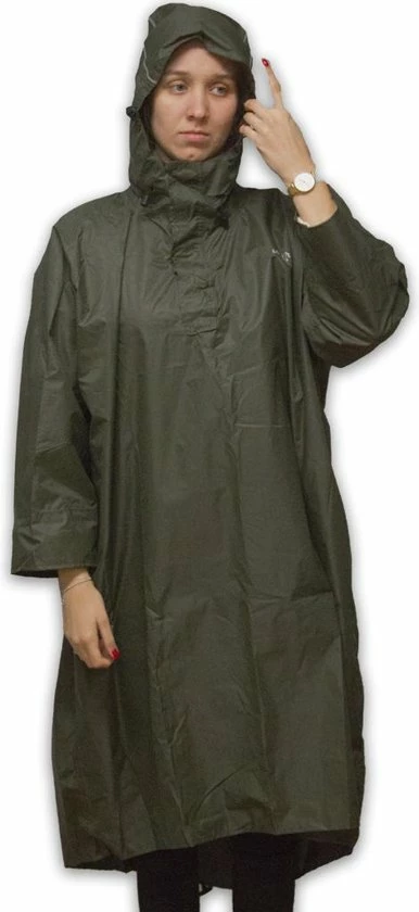 LOWLAND OUTDOOR Wandelponcho - 100% Waterdicht (10.000mm) - Ademend (8.000g/M ) PFAS Vrij! 1 LOWLAND OUTDOOR Wandelponcho - 100% Waterdicht (10.000mm) - Ademend (8.000g/M ) PFAS Vrij!
