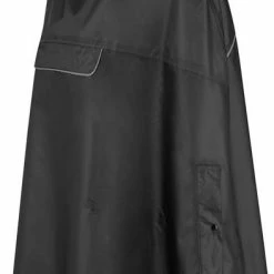 BJ?RNSON BJ RNSON Haps Regenponcho Fiets Dames & Heren - Fietsponcho - Zwart -Windgoo Shop 394x840