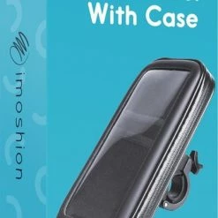 IMoshion Telefoonhouder Fiets - GSM Houder Fiets - Telefoonhouder Fiets Waterdicht - 360° Rotatie - Universeel -Windgoo Shop 403x840