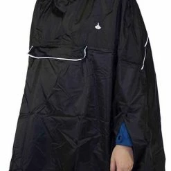 BJ?RNSON BJ RNSON Haps Regenponcho Fiets Dames & Heren - Fietsponcho - Zwart -Windgoo Shop 404x840 1