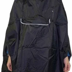 BJ?RNSON BJ RNSON Haps Regenponcho Fiets Dames & Heren - Fietsponcho - Zwart -Windgoo Shop 408x840