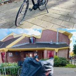 CUHOC Fietshoes Zwart Voor Fietsen Van 29 Inch / 180 Cm ( 200x70x110) XL- Fiets Hoes Voor 1/2 Fietsen, Fietshoes Waterdicht Buiten, Fiets Hoes Zwart, Hoes Fiets Volwassen -Windgoo Shop 420x840 2