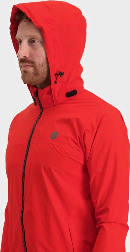 AGU GO Regenpak Essential Unisex - Rood - M - Dames & Heren - Waterdicht & Ademend 18 AGU GO Regenpak Essential Unisex - Rood - M - Dames & Heren - Waterdicht & Ademend - Afbeelding 18