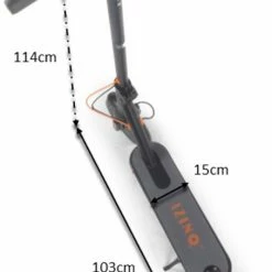 *BLACK FRIDAY DEAL* IZINQ PRO250 - Elektrische Step - Topsnelheid 30 Km/u - 30/35 Km Actieradius - 8.5" Luchtbanden - Lithium 7.8Ah 36V Accu - Zwart/Oranje - Electric Scooter - Volwassenen En Kinderen - Met App -Windgoo Shop 454x840