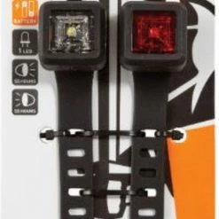 AXA - Niteline 11 - LED Fietsverlichting - Fietslampjes Voor En Achter - Batterij -Windgoo Shop 500x840