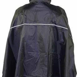 BJ?RNSON BJ RNSON Haps Regenponcho Fiets Dames & Heren - Fietsponcho - Zwart -Windgoo Shop 505x840