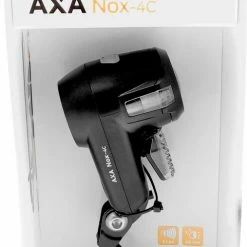 AXA - Nox City 4 Lux - Fietslamp Voorlicht - LED Koplamp - Fietsverlichting Op Batterij - Zwart -Windgoo Shop 507x840