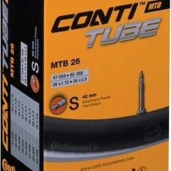 Continental Binnenband Mtb 26 X1.75-2.50 (47/62-559) Fv 42 Mm Zwart -Windgoo Shop 525x840 3