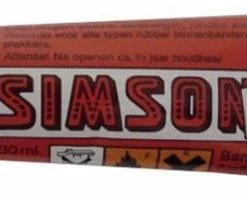 Simson Tube Solutie - Bandenplak - Groot - 30 Ml -Windgoo Shop 550x198
