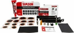 Simson Bandenreparatieset - Bandenplakset Compleet - Type Select T.b.v. Fiets - 23 Delig -Windgoo Shop 550x246