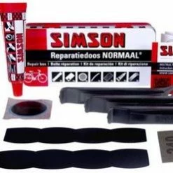 Simson Bandenreparatieset - Bandenplakset Compleet - Type Normaal T.b.v. Fiets - 7 Delig -Windgoo Shop 550x248