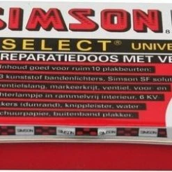 Simson Bandenreparatieset - Bandenplakset Compleet - Type Select T.b.v. Fiets - 23 Delig -Windgoo Shop 550x252 1
