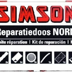 Simson Bandenreparatieset - Bandenplakset Compleet - Type Normaal T.b.v. Fiets - 7 Delig -Windgoo Shop 550x266