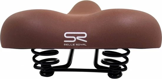 Selle Royal 8013 Witch Relax Fietszadel - Universeel - Unisex - Bruin 1 Selle Royal 8013 Witch Relax Fietszadel - Universeel - Unisex - Bruin
