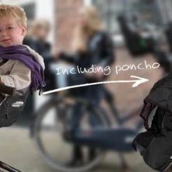 Deryan Bike-a-way Fietsstoeltje Voor - Fiets Regenhoes - Warme Jas En Windbreaker + Regenponcho - Bobike & Yepp -Windgoo Shop 550x282