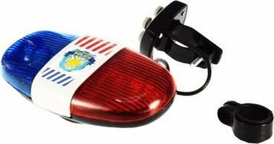 Toi-Toys Fiets Politie Sirene En Zwaailicht 3 Toi-Toys Fiets Politie Sirene En Zwaailicht - Afbeelding 3