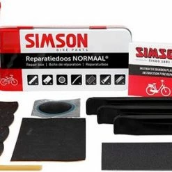 Simson Bandenreparatieset - Bandenplakset Compleet - Type Normaal T.b.v. Fiets - 7 Delig -Windgoo Shop 550x291