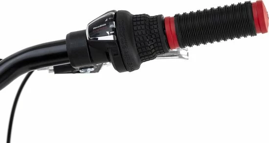 Ks Cycling Fiets Mountainbike MTB Fat Bike 26" SNW2458 Zwart-rood - 43 Cm 6 Ks Cycling Fiets Mountainbike MTB Fat Bike 26" SNW2458 Zwart-rood - 43 Cm - Afbeelding 6