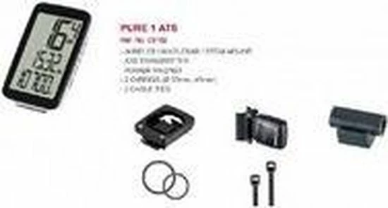 Sigma Fietscomputer Pure 1 ATS - Draadloos - Zwart/Wit 18 Sigma Fietscomputer Pure 1 ATS - Draadloos - Zwart/Wit - Afbeelding 18