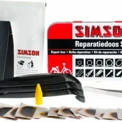 Simson Bandenreparatieset - Bandenplakset Compleet - Type Select T.b.v. Fiets - 23 Delig -Windgoo Shop 550x306 1