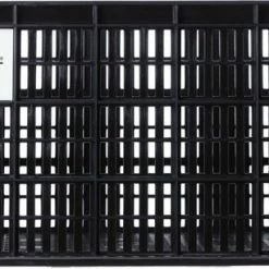 Basil Fietskrat L - Groot - 40 Liter - Zwart