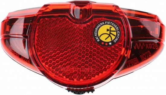 AXA - Spark Battery - Fiets Achterlicht - LED Fietsverlichting Op Batterij - 50-80 Mm - Rood 7 AXA - Spark Battery - Fiets Achterlicht - LED Fietsverlichting Op Batterij - 50-80 Mm - Rood - Afbeelding 7