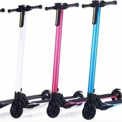 Technozom Techno LITE - Elektrische Step - Super Lichtgewicht - 23 Km/u - 3 Rijstanden - Opvouwbaar - Met LED Verlichting Voor & Achter - Zwart -Windgoo Shop 550x336 1