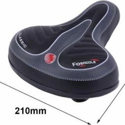 Philippe Sail Fietszadel Fosaddle, Luxe, Breed, Comfortabel, Universeel En Waterdicht By PS -Windgoo Shop 550x337 1