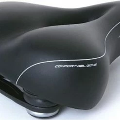 Contec City/Tour Dames Fietszadel - Anatomic 2 - Zwart - Waterdicht