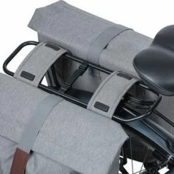 Basil City Dubbele Fietstas - Grijs Melee - 32 Liter -Windgoo Shop 550x351 10