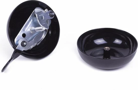 Benson Fietsbel Ding - Dong Groot Zwart 80 Mm 3 Benson Fietsbel Ding - Dong Groot Zwart 80 Mm - Afbeelding 3