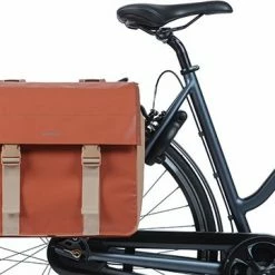 Basil Urban Load Dubbele Fietstas - 48-53 Liter - Terrarood -Windgoo Shop 550x361 1