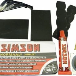Simson Bandenreparatieset - Bandenplakset Compleet - Type Normaal T.b.v. Fiets - 7 Delig -Windgoo Shop 550x365 2