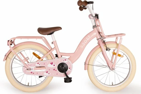 SJOEF Classic Meisjesfiets 20 Inch - Roze 1 SJOEF Classic Meisjesfiets 20 Inch - Roze