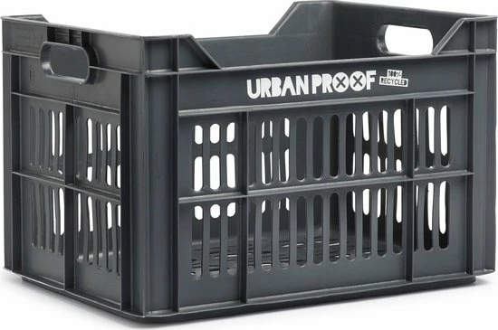 Urban Proof Recycled Fietskrat - 30 L - Warmroze 5 Urban Proof Recycled Fietskrat - 30 L - Warmroze - Afbeelding 5