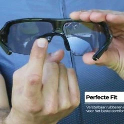 BBB Cycling Impulse PH Fietsbril - Zonnebril Meekleurende Lens - Instelbaar Neusstuk - Glossy Metallic Black - BSG-62PH -Windgoo Shop 550x366 44