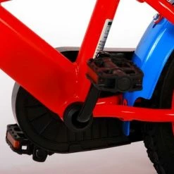 Spider-Man Kinderfiets - Jongens - 14 Inch - Rood/Blauw - Twee Handremmen -Windgoo Shop 550x368 11