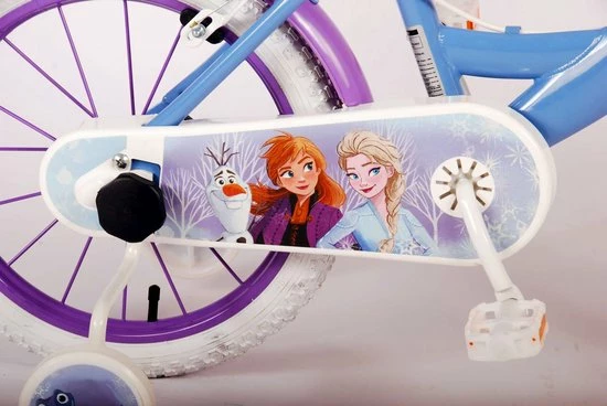 Disney Frozen 2 Kinderfiets - Meisjes - 16 Inch - Blauw - Twee Handremmen 5 Disney Frozen 2 Kinderfiets - Meisjes - 16 Inch - Blauw - Twee Handremmen - Afbeelding 5