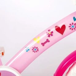 Volare Paw Patrol Kinderfiets - Meiden - 12 Inch - Roze - Doortrapper -Windgoo Shop 550x368 9