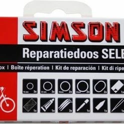 Simson Bandenreparatieset - Bandenplakset Compleet - Type Select T.b.v. Fiets - 23 Delig -Windgoo Shop 550x373 2