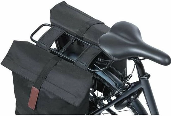 Basil City Dubbele Fietstas - Camel Bruin - 32 Liter 12 Basil City Dubbele Fietstas - Camel Bruin - 32 Liter - Afbeelding 12