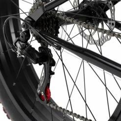 Ks Cycling Fiets Mountainbike MTB Fat Bike 26" SNW2458 Zwart-rood - 43 Cm 13 Ks Cycling Fiets Mountainbike MTB Fat Bike 26" SNW2458 Zwart-rood - 43 Cm -Windgoo Shop 550x378 5